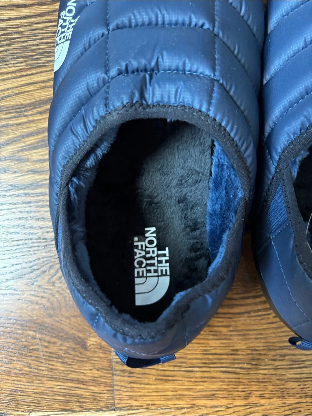 The North Face Quilted Slip-On Mules - Dark Blue